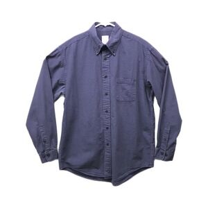 Brooks Brothers Deep Blue Textured Button-Down Shirt